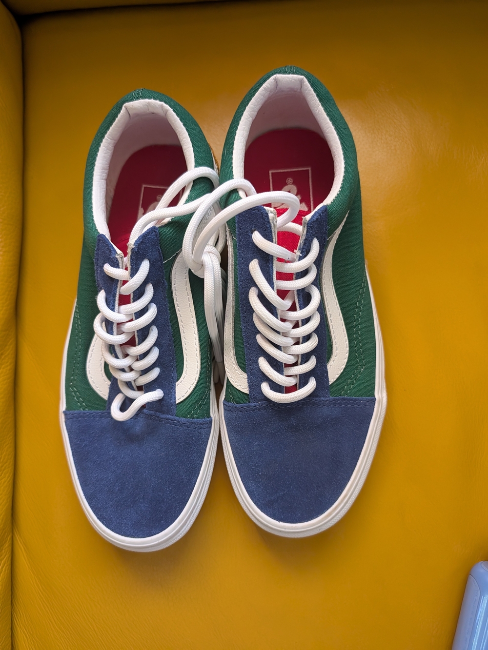 Vans Old Skool Yacht Club Men’s/Womens Sneakers in Green & Blue Size M5/W6.5